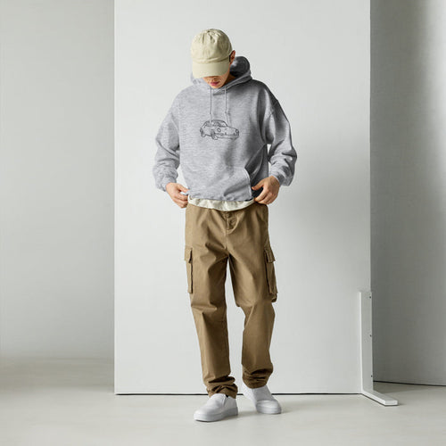 1967 Porsche 911R Hand Drawn Sweatshirt - Classic Porsche 911 Clothing & Accessory | Bexco Automotive