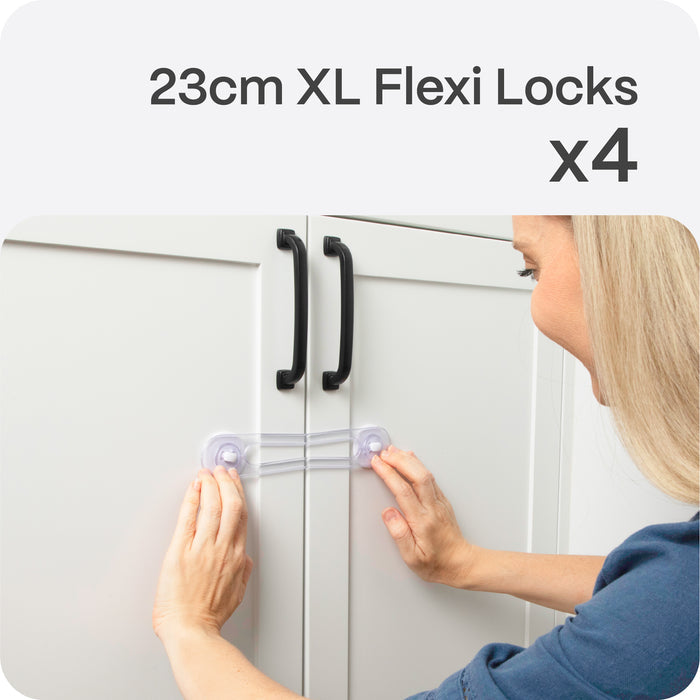 23cm Adhesive Universal Flexi Locks
