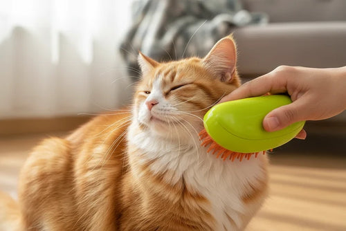3-in-1 Pet Steamy Brush