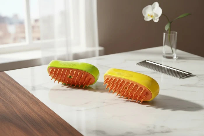 3-in-1 Pet Steamy Brush