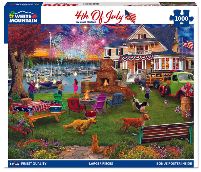 4th Of July (1881pz)  - 1000 Piece Jigsaw Puzzle