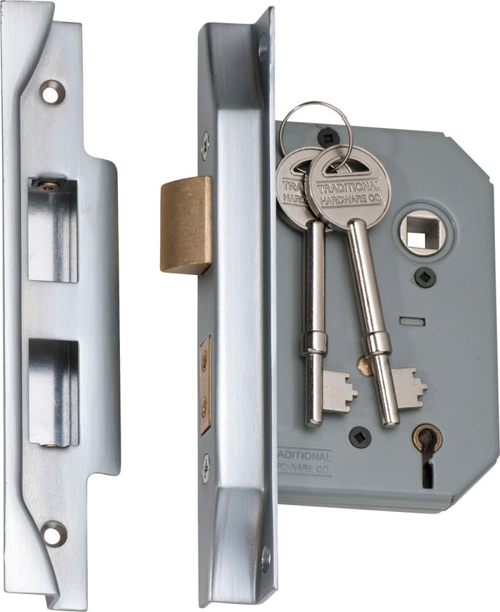 Backset 57mm / Satin Chrome
