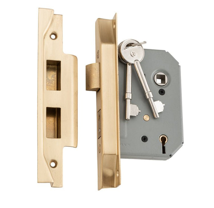 Backset 57mm / Satin Brass