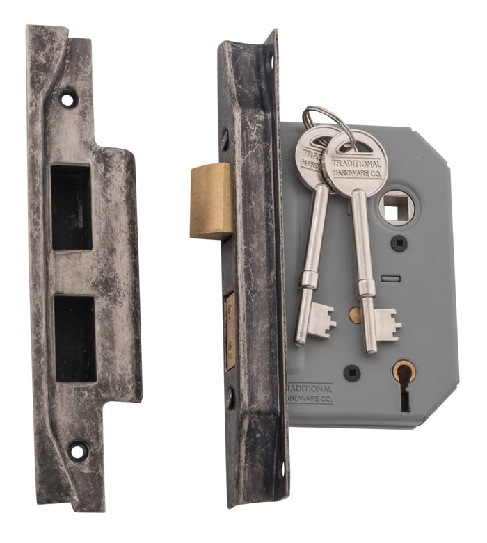 Backset 57mm / Rumbled Nickel