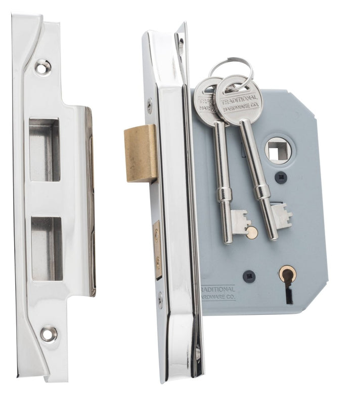 Backset 57mm / Polished Nickel