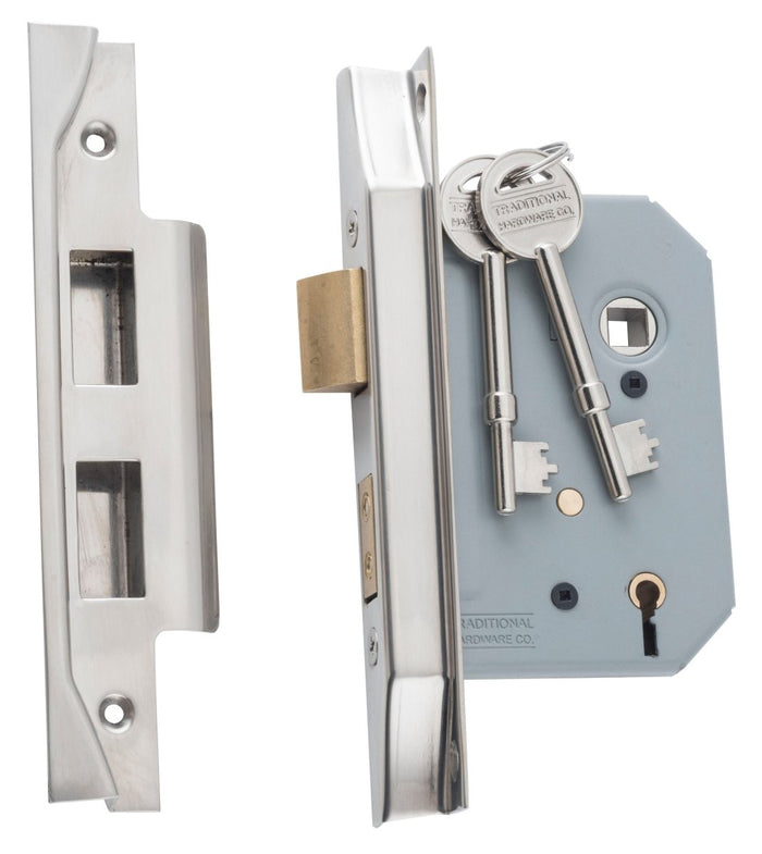 Backset 57mm / Satin Nickel