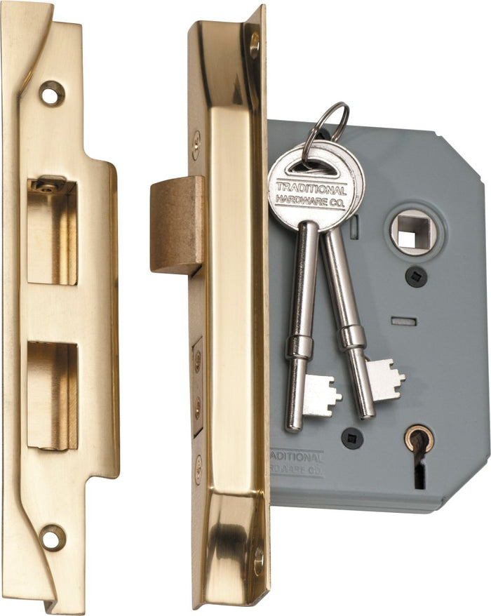 Backset 57mm / Polished Brass