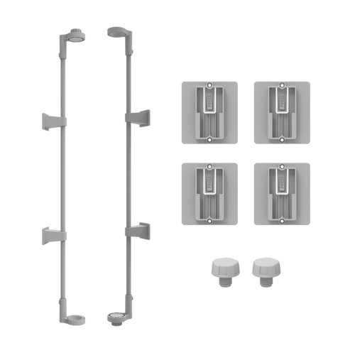 8-Panel Plastic Playpen Barrier - Wall Mounting Kit