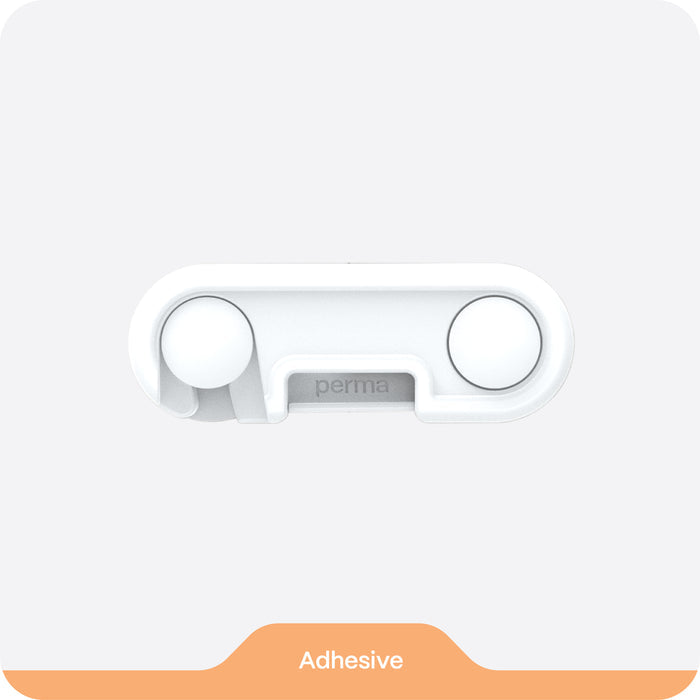 Adhesive Cabinet Latches | White