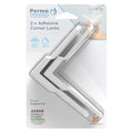 Adhesive Corner Drawer Locks - 2 Pack - Perma Child Safety