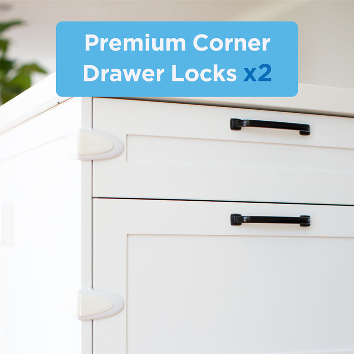Adhesive Premium Corner Locks