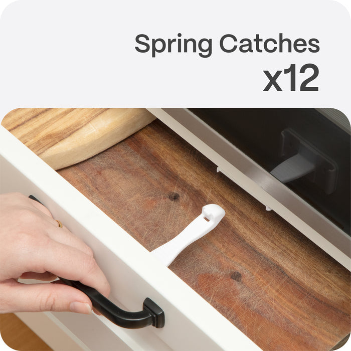 Adhesive Spring Catches | 2nd Gen