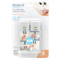 Adhesive Ultimate Cabinet Latch - 4 Pack - Perma Child Safety