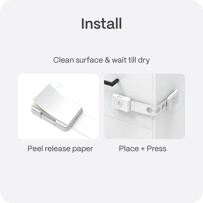 Adjustable + Adhesive Ultimate Multi Latch