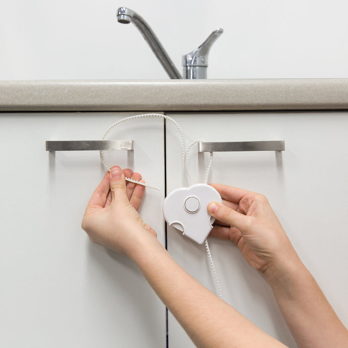 Adjustable Cabinet Locks - 3 Pack - Perma Child Safety