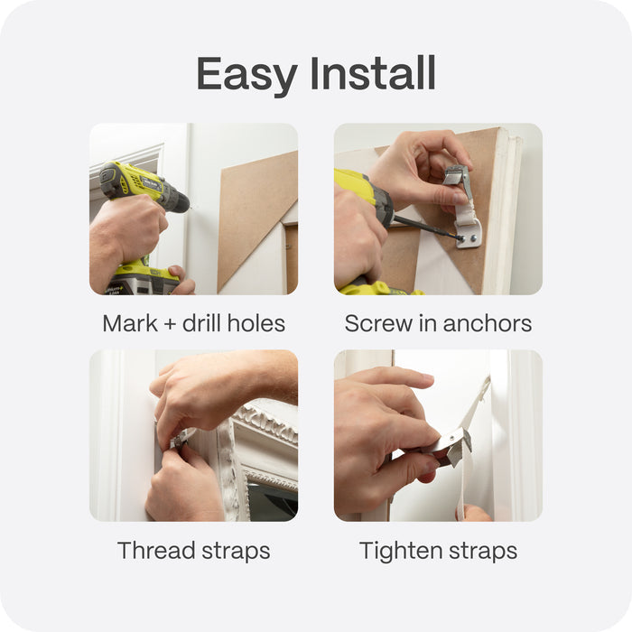 Adjustable Furniture Anchors | Metal Frame