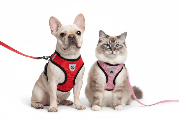 Air-Light Safety Harness | Reflective "No-Choke" Comfort Vest