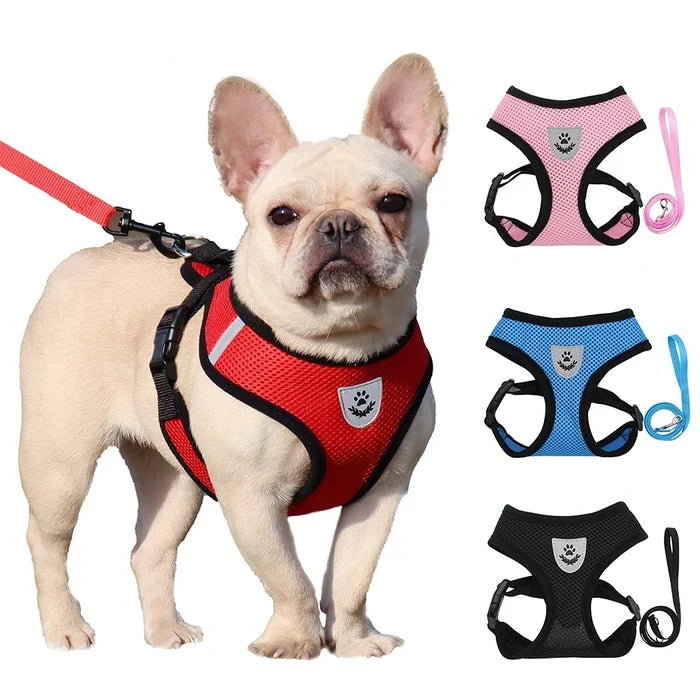 Air-Light Safety Harness | Reflective "No-Choke" Comfort Vest