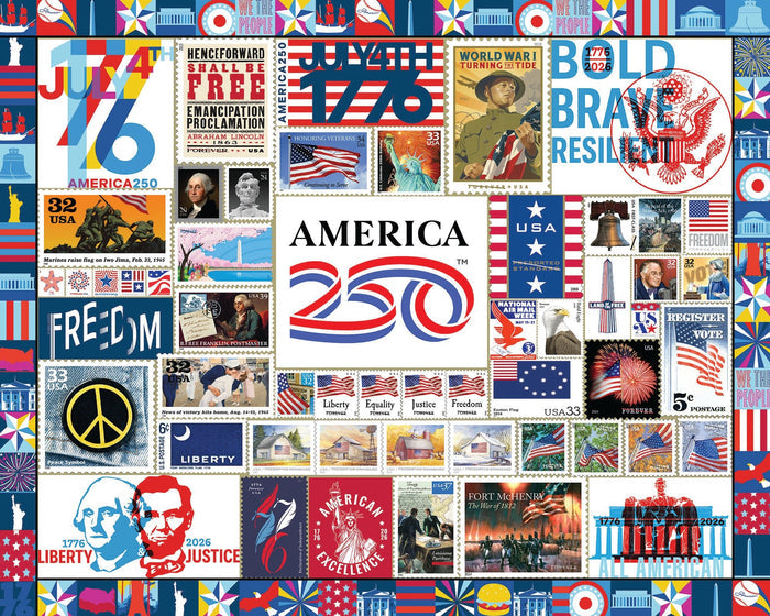 America 250 (2236pz) - 1000 Piece Jigsaw Puzzle