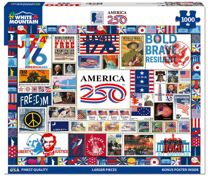 America 250 (2236pz) - 1000 Piece Jigsaw Puzzle