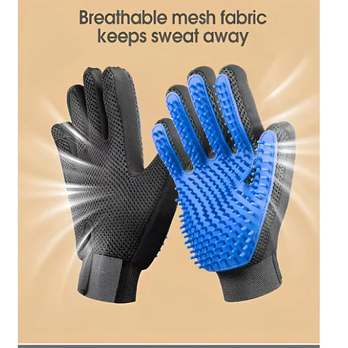 AquaPetStore™ Pet Grooming Gloves
