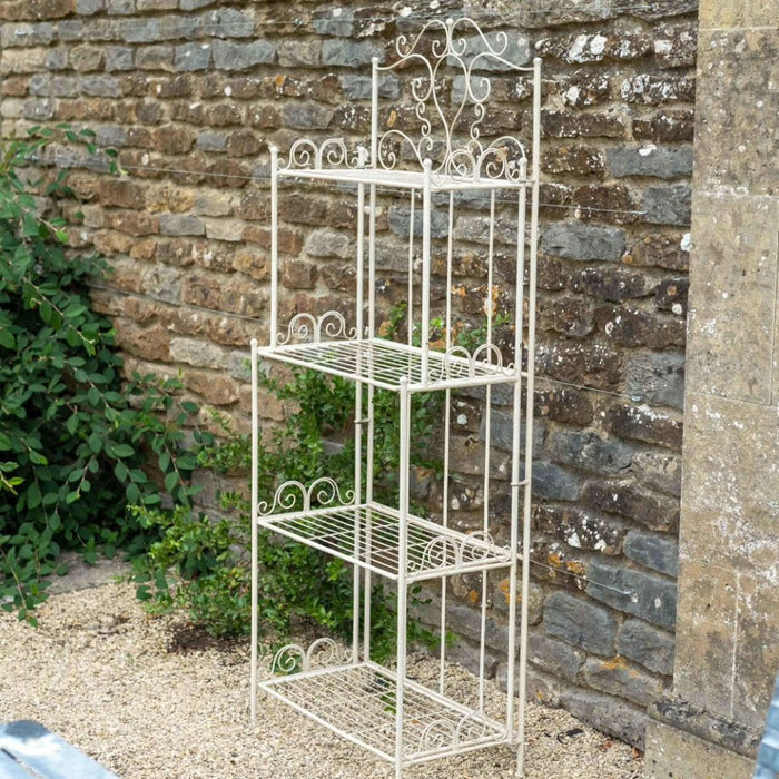 Buy Ascalon 4-Tier Bakers Rack - 'Cream' online UK
