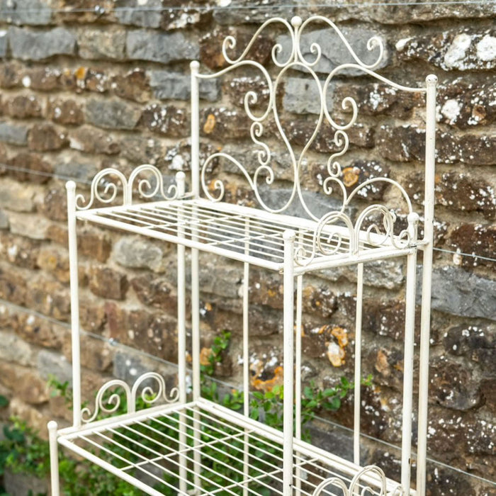 Buy Ascalon 4-Tier Bakers Rack - 'Cream' online UK
