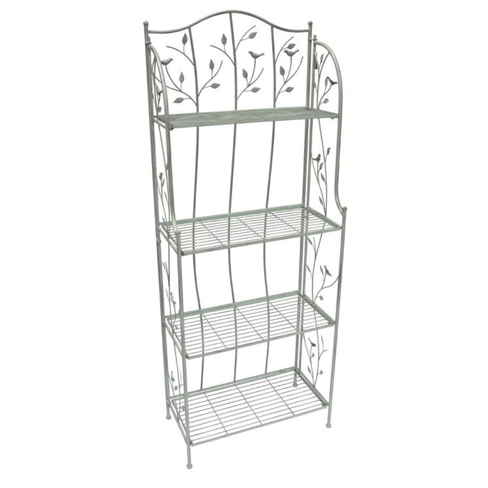 Buy Ascalon 4-tier Woodland shelf - 'Green' online UK