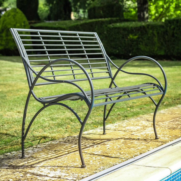 Buy Ascalon Amalfi Bench - 'Umbra Grey' online UK
