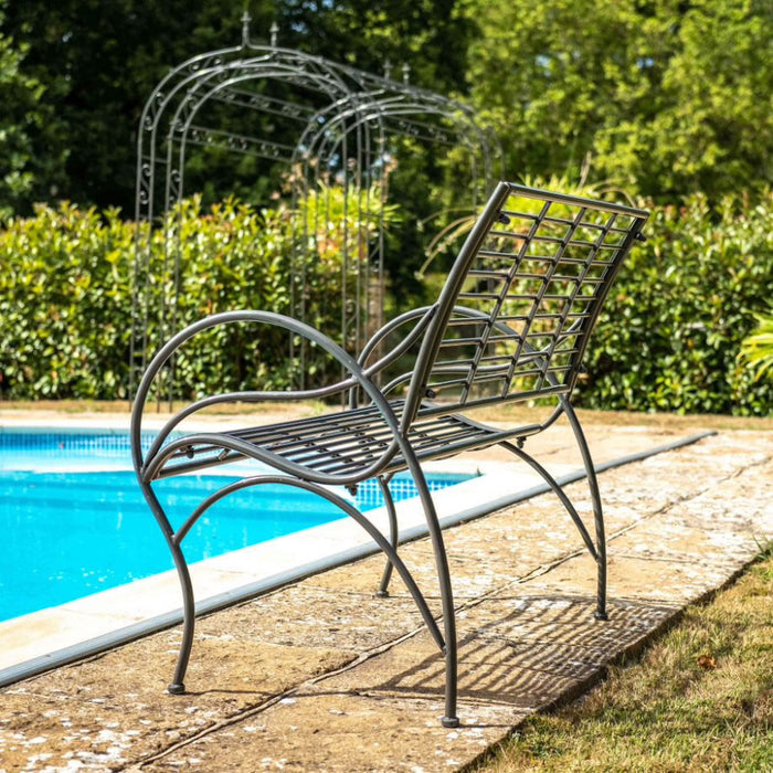 Buy Ascalon Amalfi Bench - 'Umbra Grey' online UK