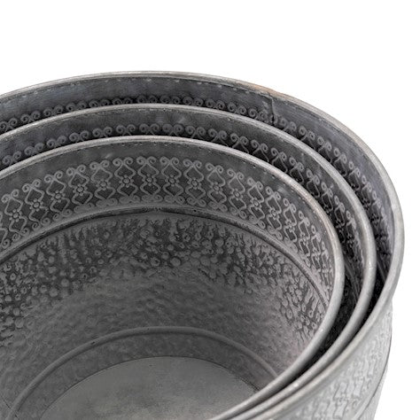 Buy Ascalon Antique Round Planter - 3 Set online UK