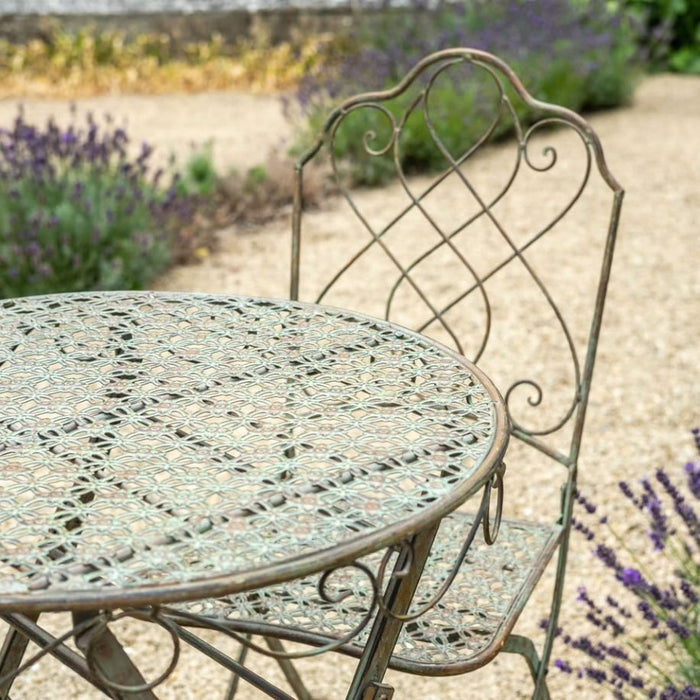 Buy Ascalon Avalon 3 Piece Bistro Set - 'Green Rust' online UK