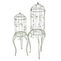 Buy Ascalon Birdcage Planter with Stand (Set of 2) online UK