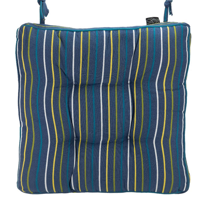 Dark Blue Woven Stripe