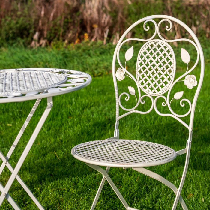 Buy Ascalon Chelsea 3 Piece Bistro Set - 'Cream' online UK