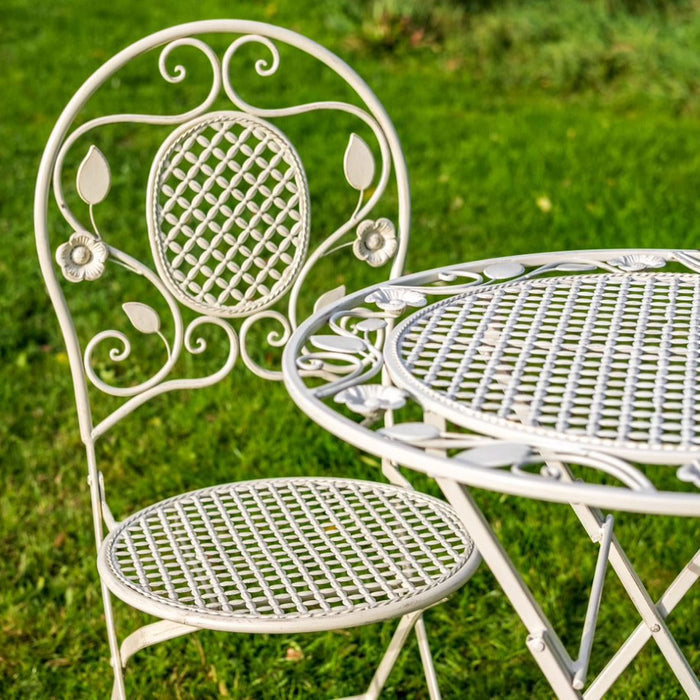 Buy Ascalon Chelsea 3 Piece Bistro Set - 'Cream' online UK