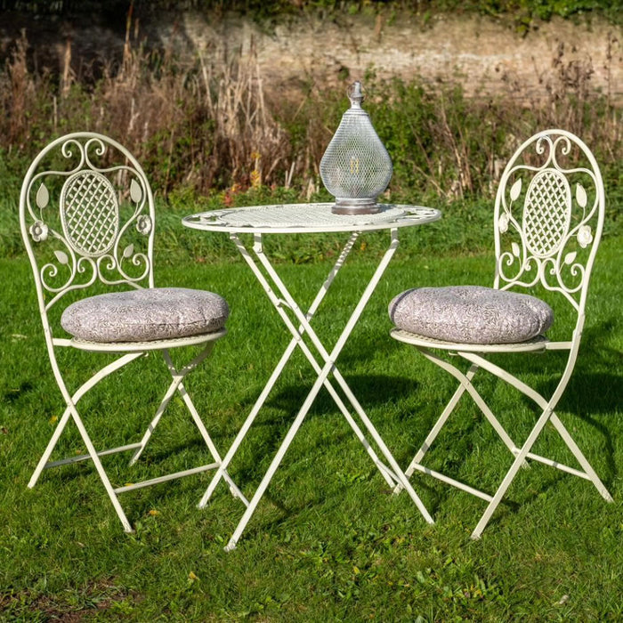 Buy Ascalon Chelsea 3 Piece Bistro Set - 'Cream' online UK