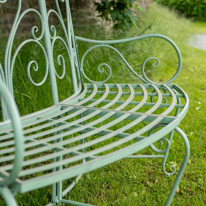 Buy Ascalon Curved Bench - 'Green' online UK