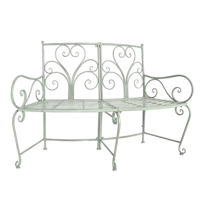 Buy Ascalon Curved Bench - 'Green' online UK
