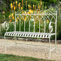 Buy Ascalon Gothic Bench - 'Cream' online UK