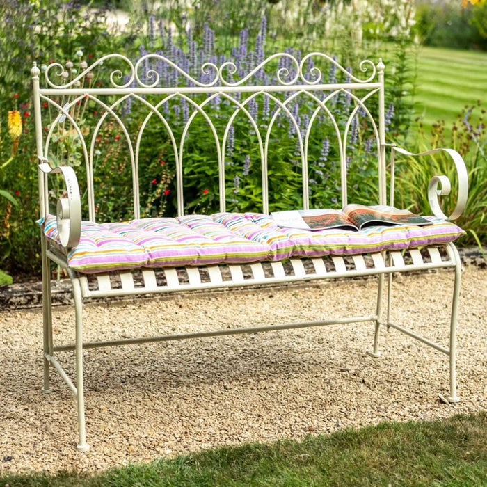 Buy Ascalon Gothic Bench - 'Cream' online UK