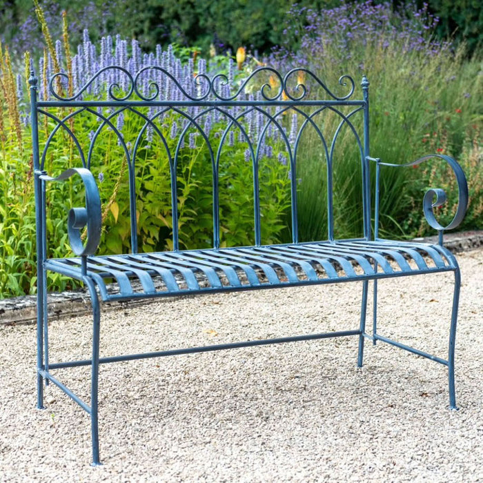 Buy Ascalon Gothic Bench - 'Lead Grey' online UK