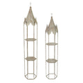 Buy Ascalon Gothic Obelisk Shelf - 'Grey Rust' online UK