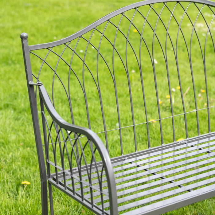 Buy Ascalon Hampton Bench - 'Umber Grey' online UK
