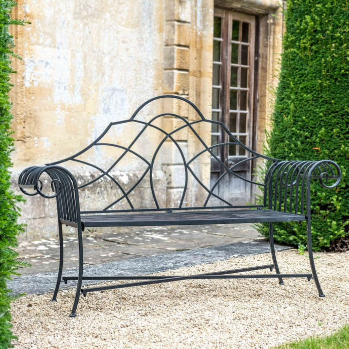 Buy Ascalon Lutyens Bench - 'Antique Green Rust' online UK