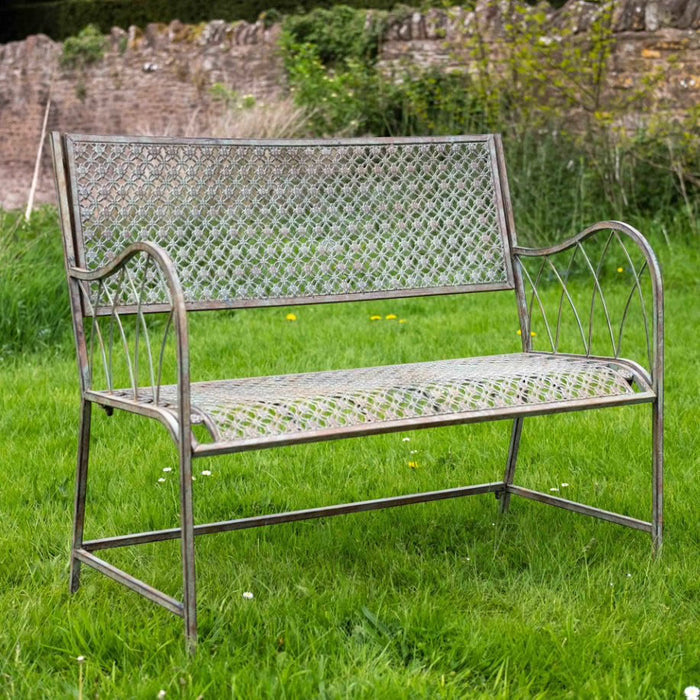 Buy Ascalon Marlborough Bench - 'Antique Blue Rust' online UK