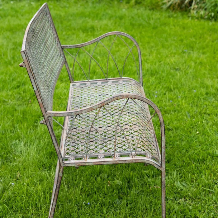Buy Ascalon Marlborough Bench - 'Antique Blue Rust' online UK