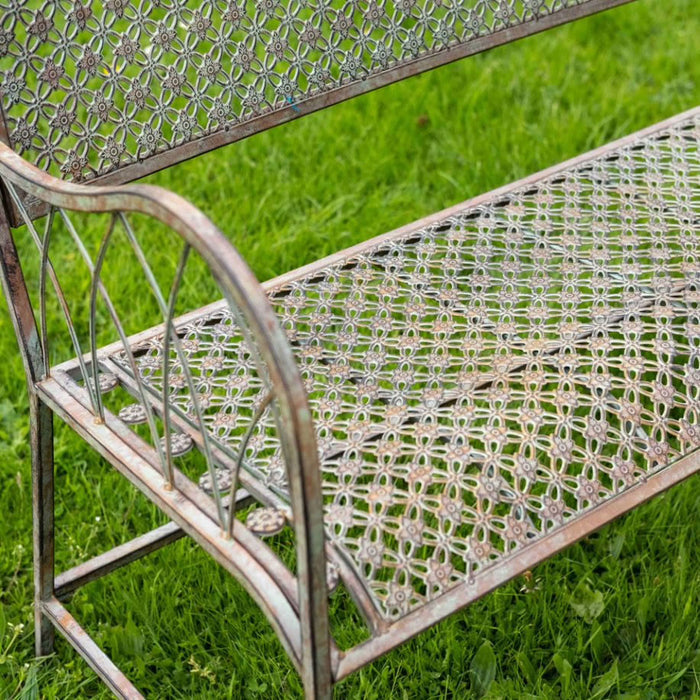 Buy Ascalon Marlborough Bench - 'Antique Blue Rust' online UK