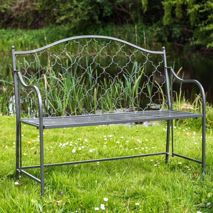 Buy Ascalon Marrakech Bench - 'Umbra Grey' online UK
