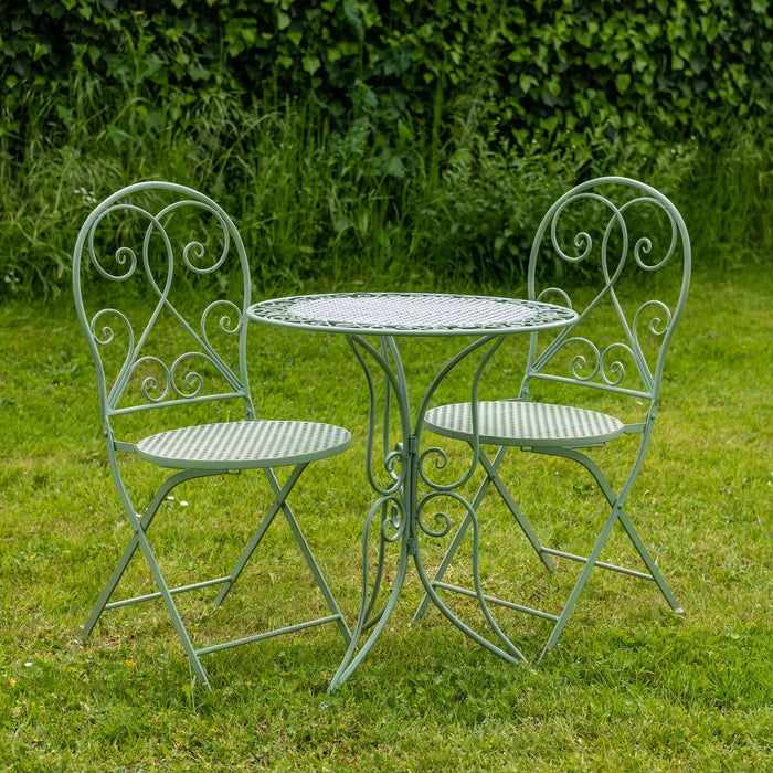 Buy Ascalon Mesh 3 Piece Bistro Set - 'Green' online UK